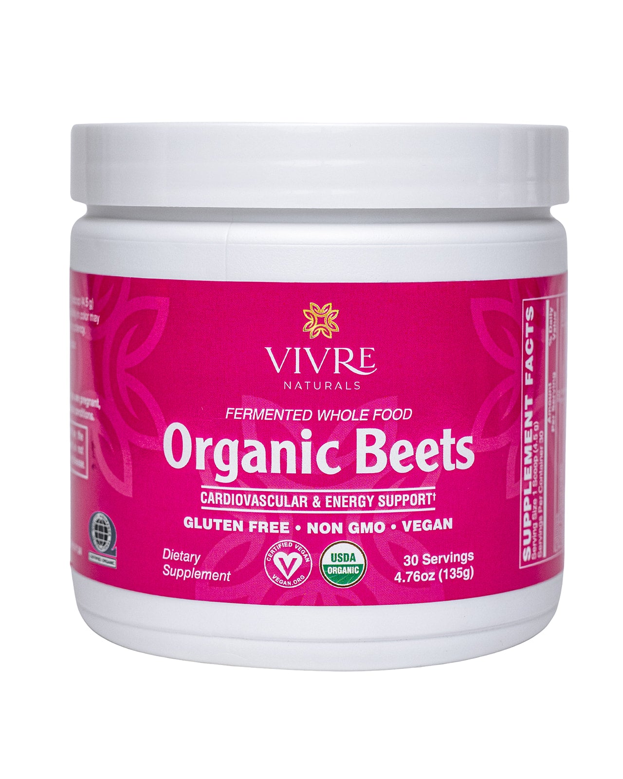 Fermented Whole Food Organic Beets