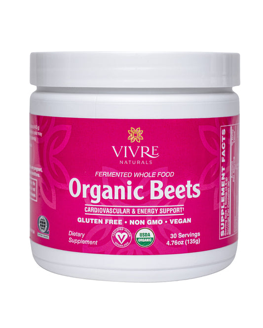 Fermented Whole Food Organic Beets