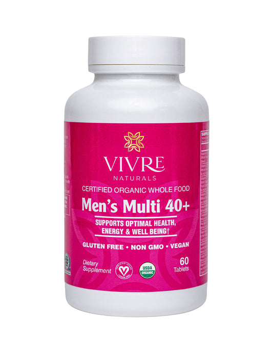 Organic Whole Food Men's 40+ Multi